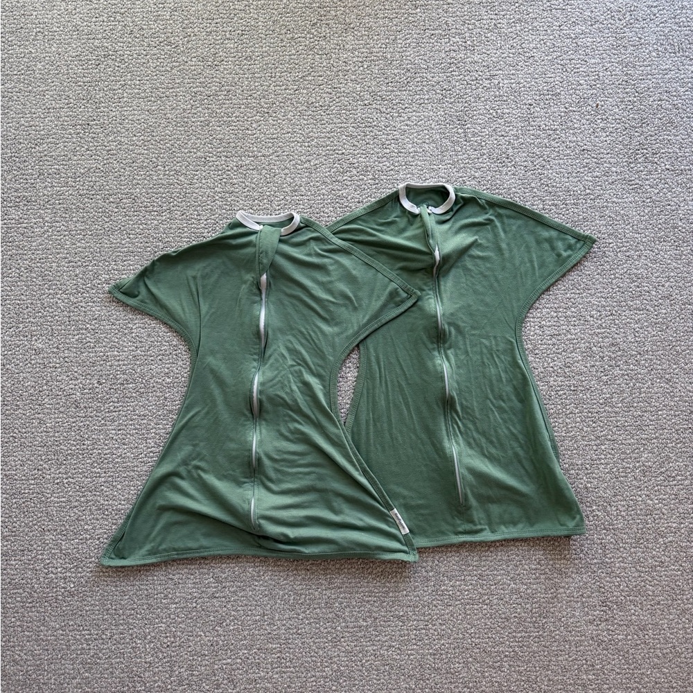 2 Zipadee Zip Transitional Swaddles | Size S 4-8mo